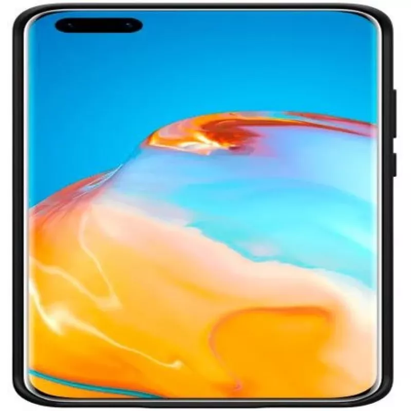 Evelatus Huawei P40 Pro Nano Siliconen Hoesje Soft Touch TPU Zwart