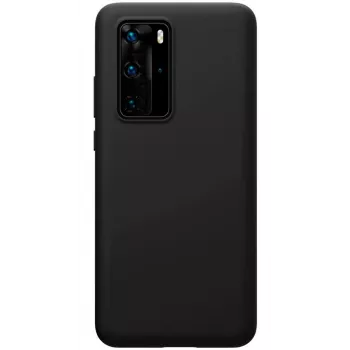 Evelatus Huawei P40 Pro Nano Siliconen Hoesje Soft Touch TPU Zwart