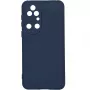 Evelatus Huawei P50 Nano Silicone Case Soft Touch TPU blauw