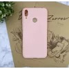 Evelatus Huawei Y7 2019 Nano Siliconen Hoesje Soft Touch TPU Pink Sand