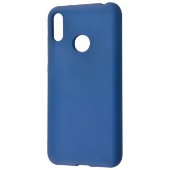 EVELATUS Huawei Y7 2019 siliconenhoes blauw