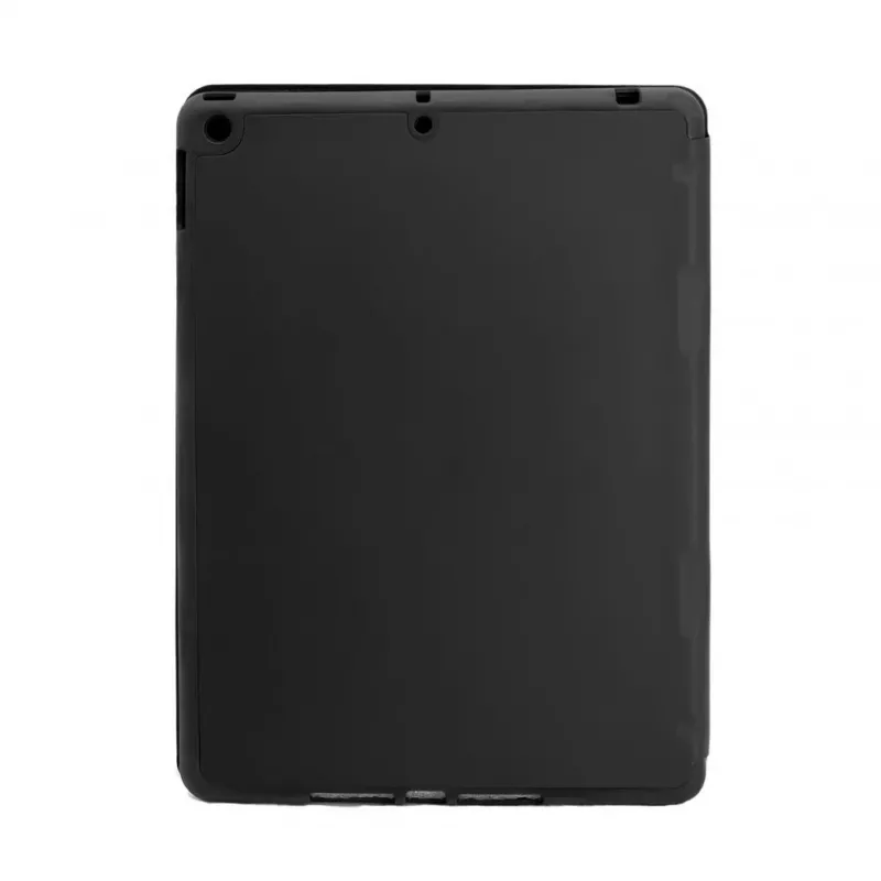 Evelatus iPad 10.2 tablet-hoes met imitatie-microvezel binnenkant zwart