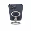 Evelatus magnetische metalen telefoonringhouder zilver
