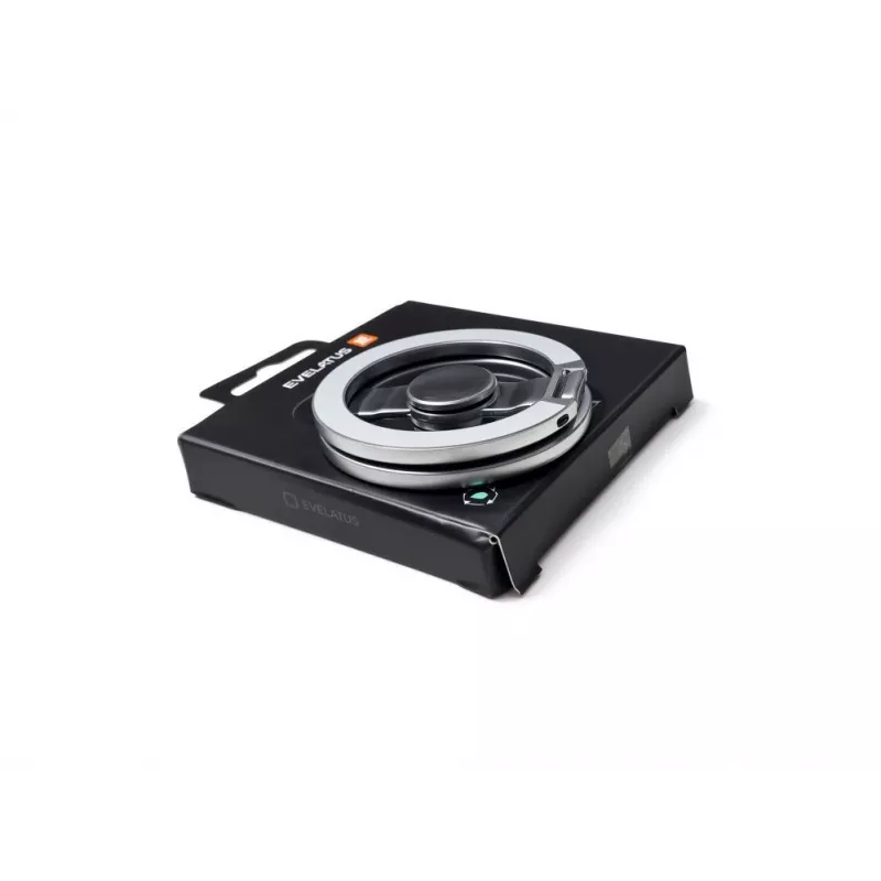 Evelatus magnetische metalen telefoonringhouder zilver