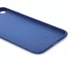 Evelatus Nano siliconen hoesje voor Apple iPhone 7/8/SE (2020/2022) - donkerblauw