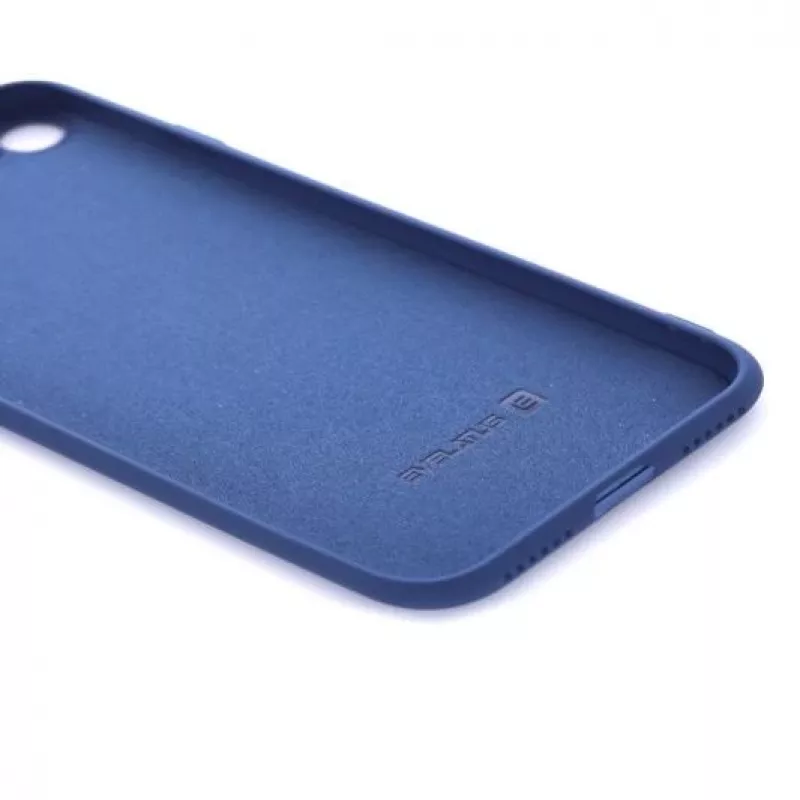 Evelatus Nano siliconen hoesje voor Apple iPhone 7/8/SE (2020/2022) - donkerblauw