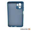 Evelatus Nano silicone hoesje voor Xiaomi Redmi Note 10 / Note 10S - Navy Blue