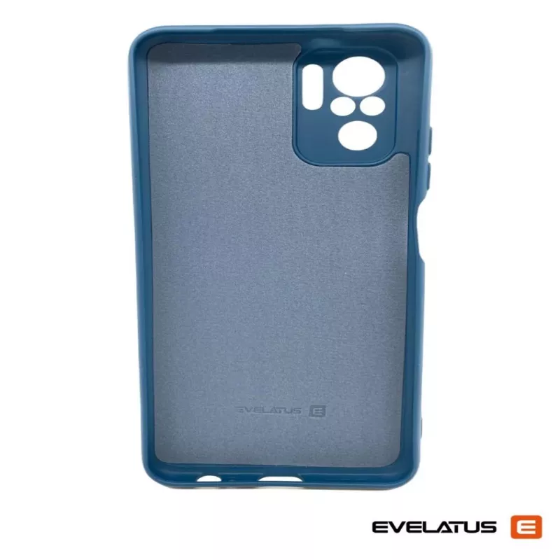 Evelatus Nano silicone hoesje voor Xiaomi Redmi Note 10 / Note 10S - Navy Blue