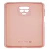 Evelatus nano silicone case voor Xiaomi Redmi Note 9 Pro / Redmi Note 9S - soft touch TPU - beige