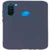 Evelatus Nano silicone hoesje Soft Touch TPU donkerblauw voor Xiaomi Redmi Note 8 / Redmi Note 8 2021