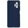 Evelatus Nano Silicone hoesje Soft Touch TPU voor Xiaomi Redmi Note 10 Pro - blauw