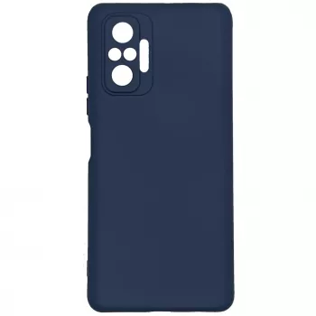 Evelatus Nano Silicone hoesje Soft Touch TPU voor Xiaomi Redmi Note 10 Pro - blauw