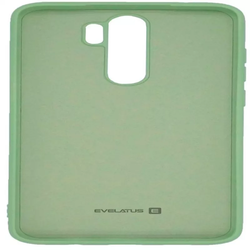 Evelatus nano siliconen case soft touch TPU voor Xiaomi Redmi Note 8 Pro - mint