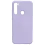 Evelatus nano siliconen case soft touch TPU voor Xiaomi Redmi Note 8 / Redmi Note 8 2021 - blauw