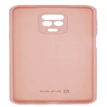 Evelatus Nano Silicone Case Soft Touch TPU voor Xiaomi Redmi Note 9 Pro / Redmi Note 9S - beige