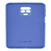 Evelatus Nano Siliconen Case Soft Touch TPU voor Xiaomi Redmi Note 9 Pro / Redmi Note 9S - Blauw
