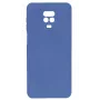 Evelatus Nano Siliconen Case Soft Touch TPU voor Xiaomi Redmi Note 9 Pro / Redmi Note 9S - Blauw