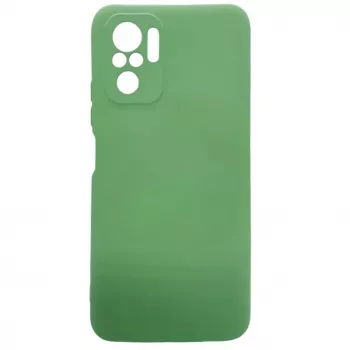 Evelatus Nano Silicone Case Soft Touch TPU groen voor Xiaomi Redmi Note 10 / Note 10S