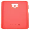 Evelatus Nano Silicone Case Soft Touch TPU rood voor Xiaomi Redmi Note 9 Pro / Redmi Note 9S