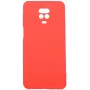 Evelatus Nano Silicone Case Soft Touch TPU rood voor Xiaomi Redmi Note 9 Pro / Redmi Note 9S
