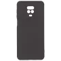 Evelatus nano siliconen soft touch TPU case voor Xiaomi Redmi Note 9 Pro / Redmi Note 9S - zwart