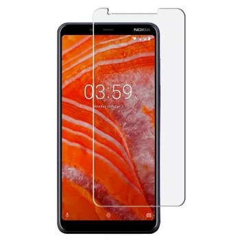 Evelatus Nokia 3.1 Siliconen Achterkant Hoesje Zwart