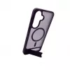Evelatus rubber coated MagSafe hoes met standaard voor Samsung Galaxy A37 / A36 - lila