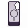 Evelatus rubber coated MagSafe hoes met standaard voor Samsung Galaxy A37 / A36 - lila