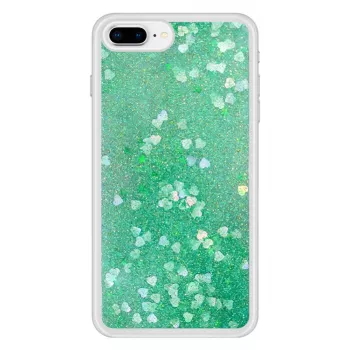 Evelatus Samsung A10 Shining Quicksand Case groen