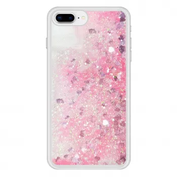 Evelatus Samsung A10 Shining Quicksand hoesje roze