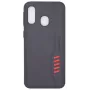 Evelatus Samsung A40 Shooter zwart beschermhoesje met kickstand