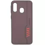 Evelatus Samsung A40 Shooter bruin hoesje