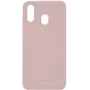 Evelatus Samsung A40 siliconen hoesje pink sand