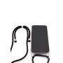 Evelatus Samsung A50 Hoesje met Band Zwart Transparant