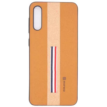 Evelatus Samsung A50 Dazzel bruin telefoonhoesje