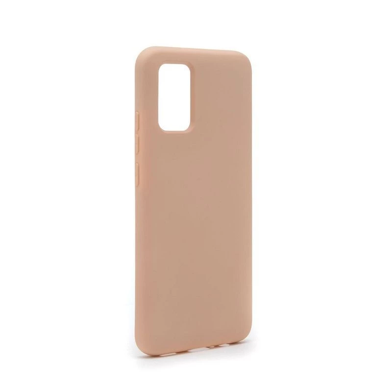 Evelatus Samsung Galaxy A02s Nano silicone hoesje soft touch TPU beige