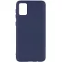 Evelatus Samsung Galaxy A02s Nano silicone hoesje Soft Touch TPU Midnight Blue