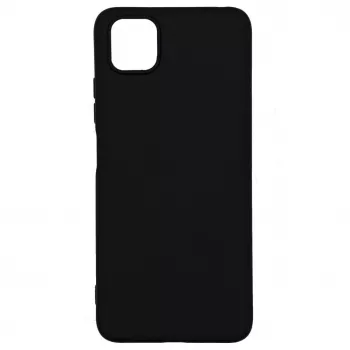 Evelatus Samsung Galaxy A03 Nano silicone hoesje Soft Touch TPU zwart