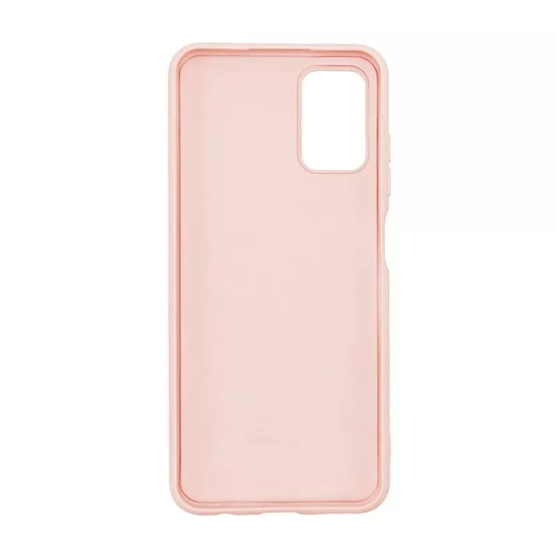 Evelatus Samsung Galaxy A03s Nano Siliconen Case Soft Touch TPU Beige