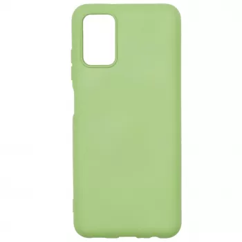 Evelatus Samsung Galaxy A03s nano siliconenhoesje soft touch TPU groen