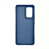 Evelatus Samsung Galaxy A03s Nano Siliconen Hoesje Soft Touch TPU Midnight Blue