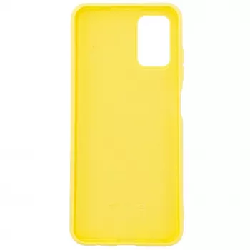 Evelatus Samsung Galaxy A03s Soft Touch Siliconenhoes Geel