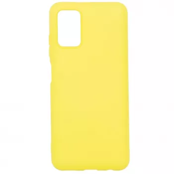 Evelatus Samsung Galaxy A03s Soft Touch Siliconenhoes Geel