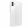 EVELATUS Samsung Galaxy A04E / A04 transparant siliconen hoesje 1,5mm TPU transparant