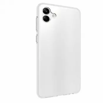 EVELATUS Samsung Galaxy A04E / A04 transparant siliconen hoesje 1,5mm TPU transparant