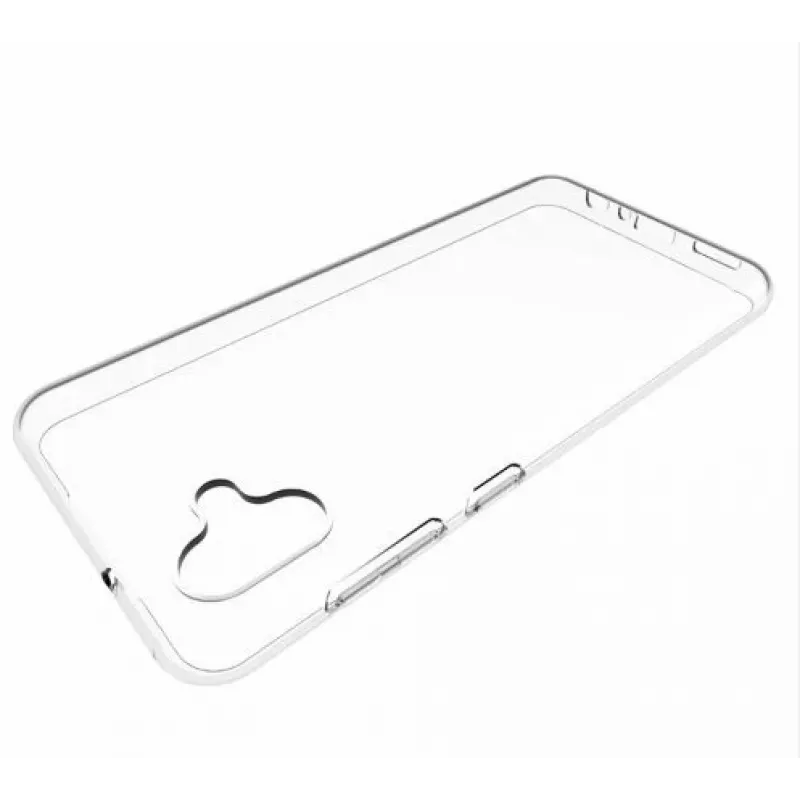 EVELATUS Samsung Galaxy A04E / A04 transparant siliconen hoesje 1,5mm TPU transparant