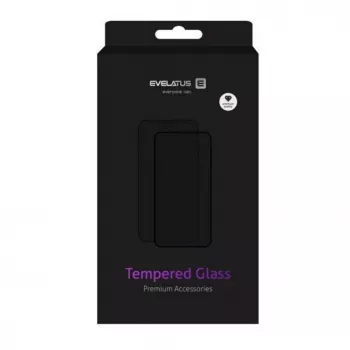 Evelatus Samsung Galaxy A05s privacy 2.5D silk full cover antistatisch zwart