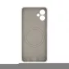 Evelatus Samsung Galaxy A06 5G premium magnetisch soft-touch siliconenhoesje Pebble