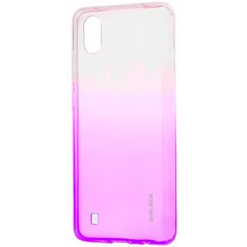 Evelatus Samsung Galaxy A10 Gradient TPU Hoesje Roze Rood