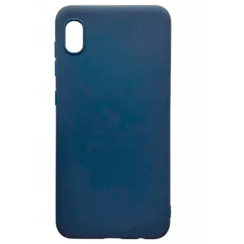 Evelatus Samsung Galaxy A10 Nano Silicone Case Soft Touch TPU donkerblauw